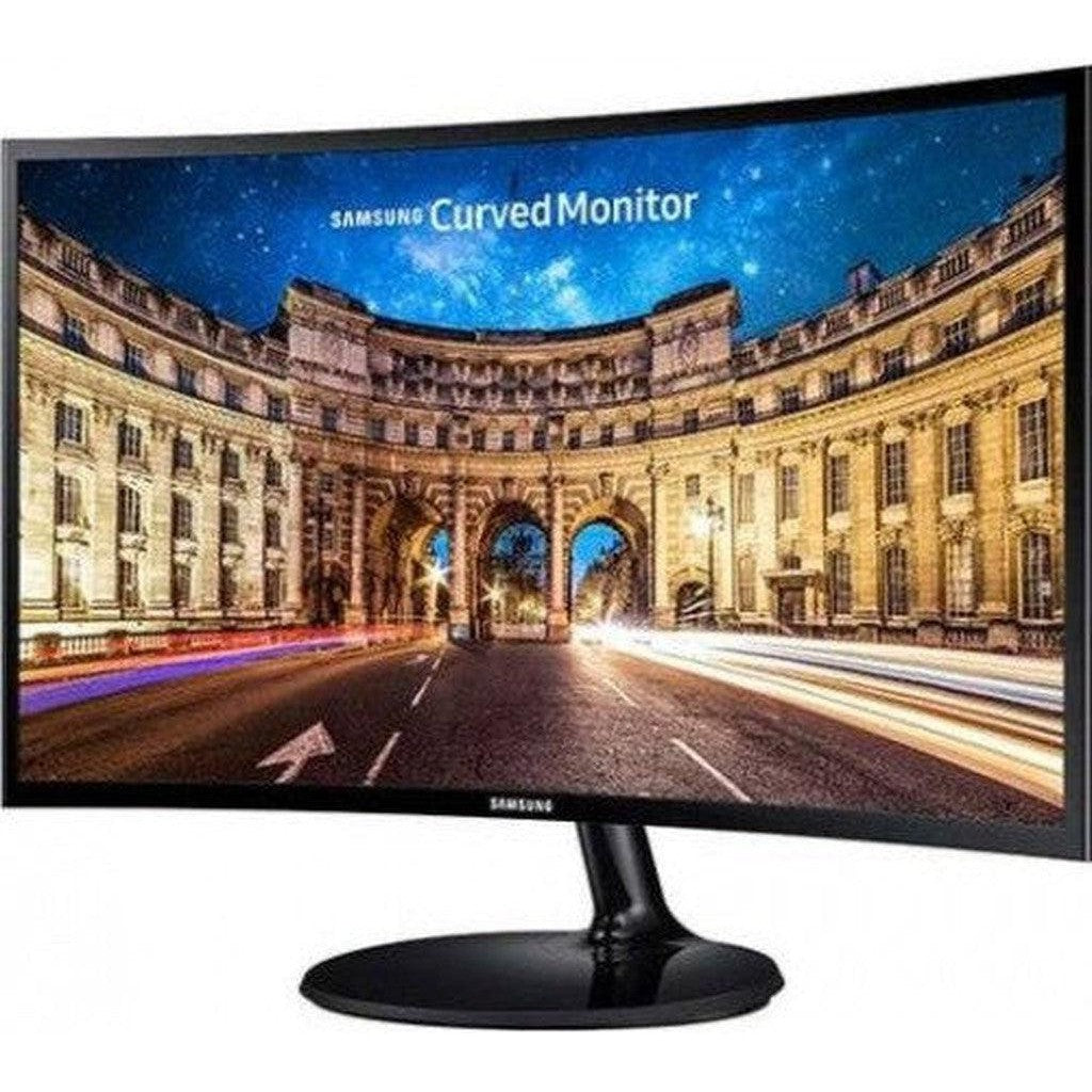 Samsung 24" Essential Curved Monitor - Lc24F390Fhmxue