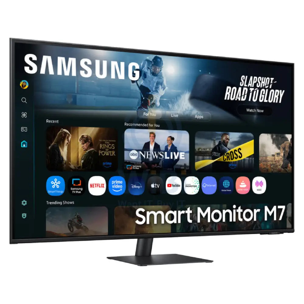 Samsung 32" Smart Monitor M7 M70F - 32.0" 4K UHD / 4ms / 60Hz / Wi-Fi / Bluetooth / HDMI 2.0/USB-C - Smart Monitor
