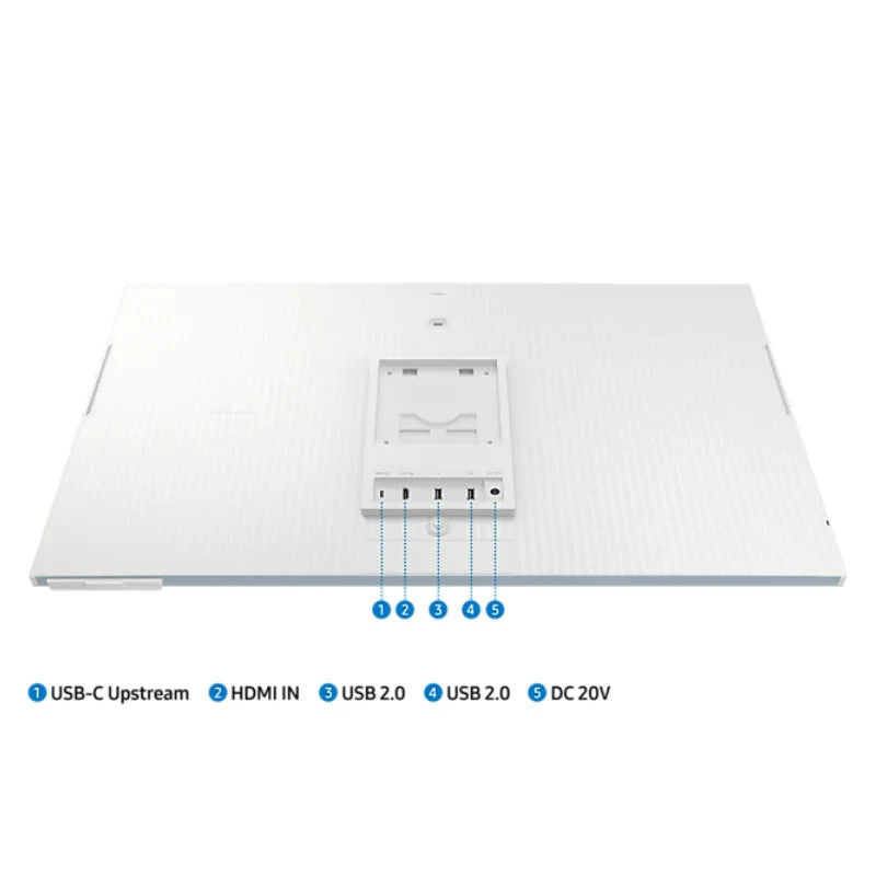 Samsung 4K M80C LS32CM80BUMXUE Smart Monitor - 32.0" 4K / 4ms / HDMI / USB / Bluetooth v5.2 / WiFi / Cloud Blue - Monitor
