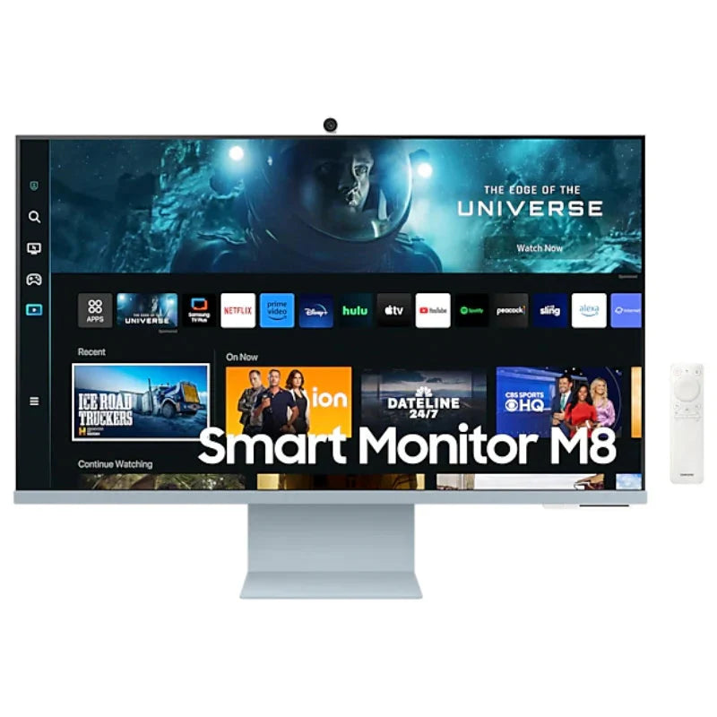 Samsung 4K M80C LS32CM80BUMXUE Smart Monitor - 32.0" 4K / 4ms / HDMI / USB / Bluetooth v5.2 / WiFi / Cloud Blue - Monitor