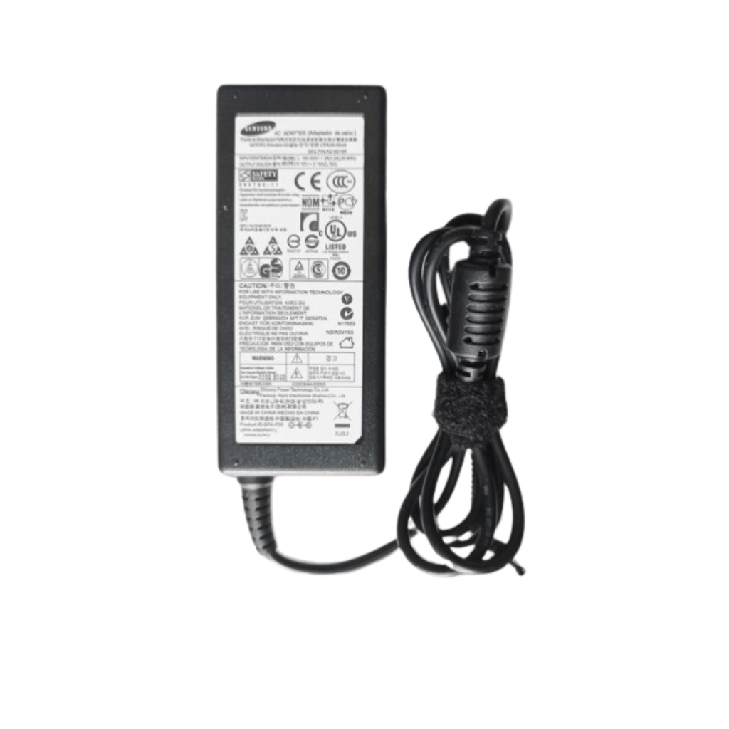 Samsung 60W 19V 3.16A Laptop Charger with Power Cable 3.0×1.0