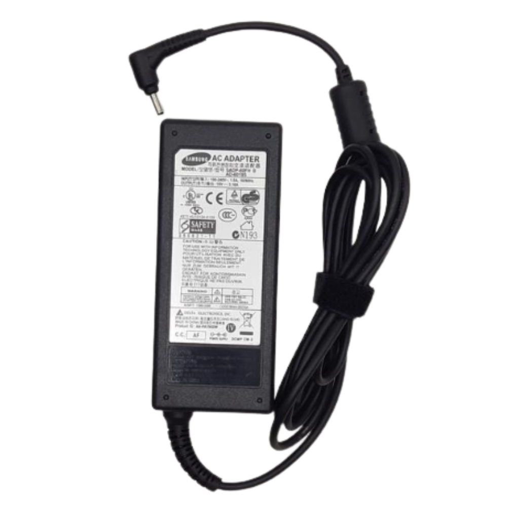 Samsung 60W 19V 3.16A Laptop Charger with Power Cable 3.0×1.0