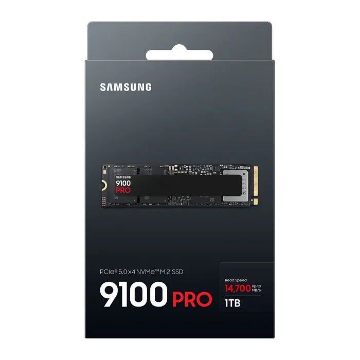 Samsung 9100 PRO 8TB PCIe 5.0 x4 NVMe M.2 SSD Speeds Up to 14800 MB/s