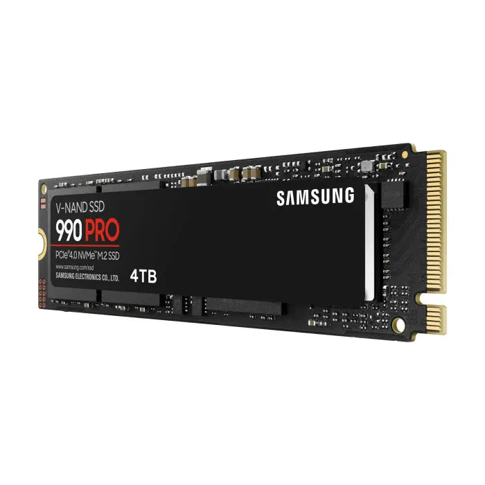 Samsung 990 PRO PCIe 4.0 NVMe M.2 4TB SSD Read Speeds Upto 7450 MB/s
