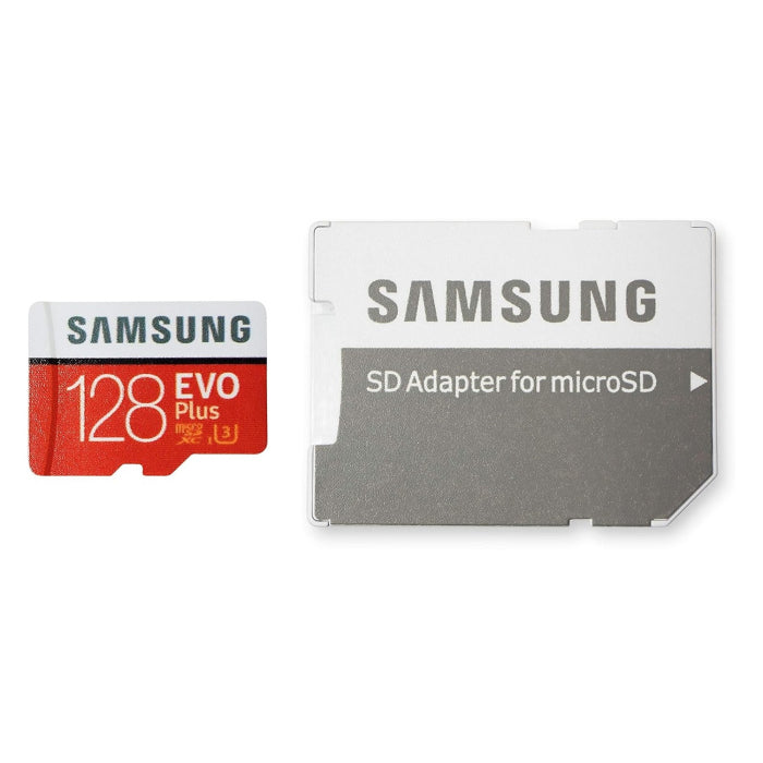 Samsung Evo Plus Micro SDXC UHS-I Memory Card 128GB Read Speed up to 100 MB/s Read 60MB/s Write + SD Adapter For MicroSD