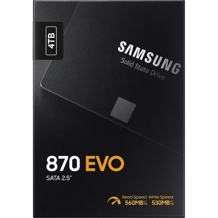 Samsung Internal SSD 4TB 870 EVO 2.5" MZ-77E4T0BW