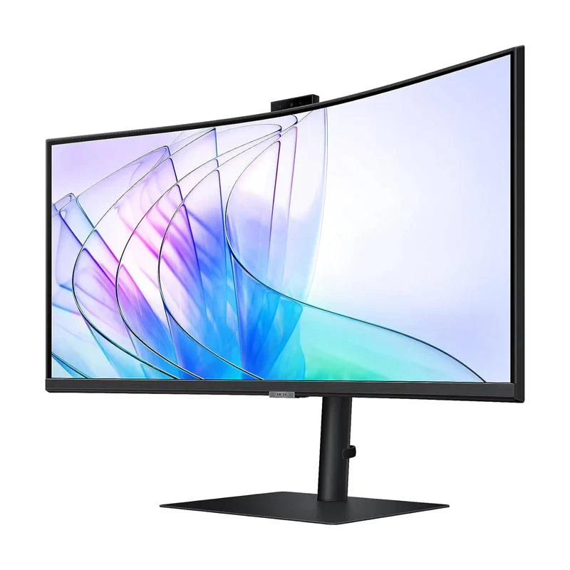 Samsung LS34C650VAMXUE 1000R Curved - 34.0" UWQHD FHD / 5ms / HDMI / Display Port / Headphone / Ethernet / USB / Black - Monitor