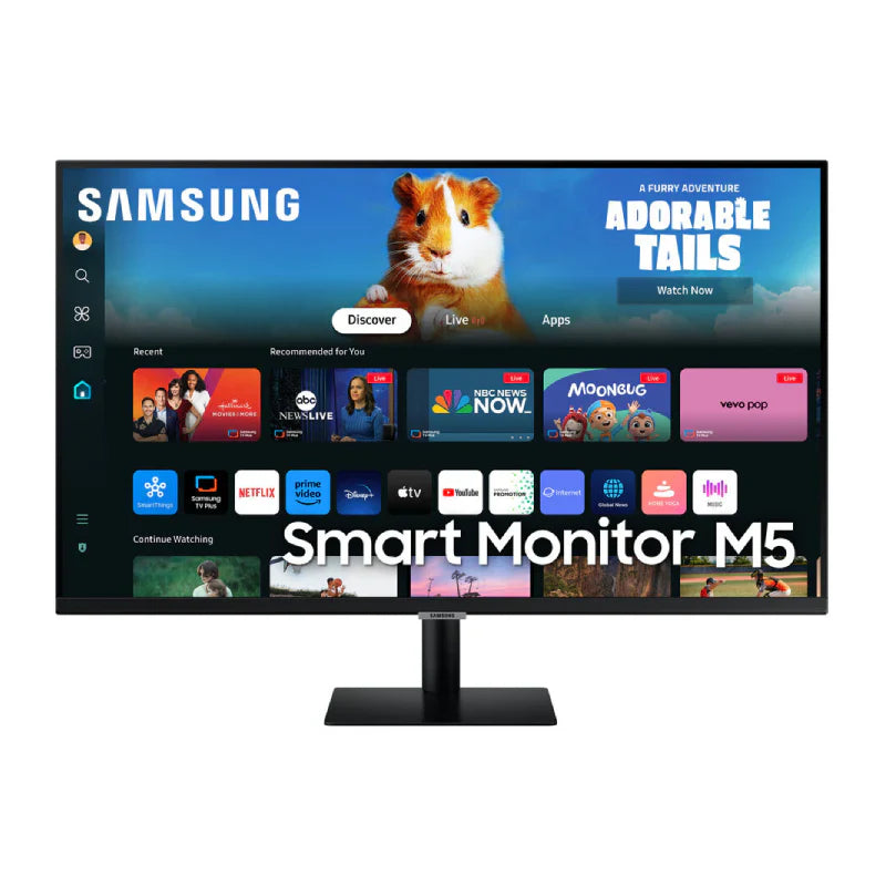 Samsung M50D Smart Monitor - 27" VA FHD / 4ms / HDMI/USB/Bluetooth/WiFi / Black - Monitor