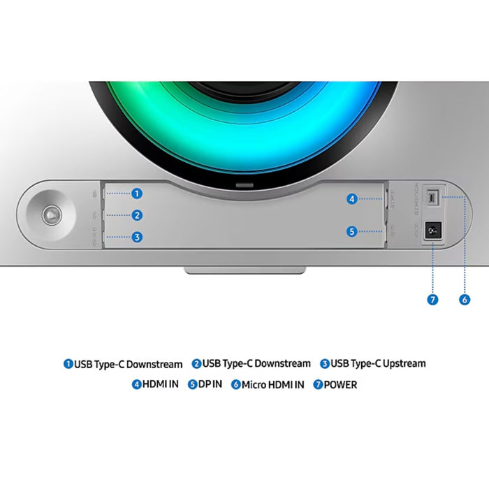 Samsung Odyssey G9 49" OLED DQHD 240Hz 0.03ms, 1800R G-Sync Compatible Curved Gaming Monitor