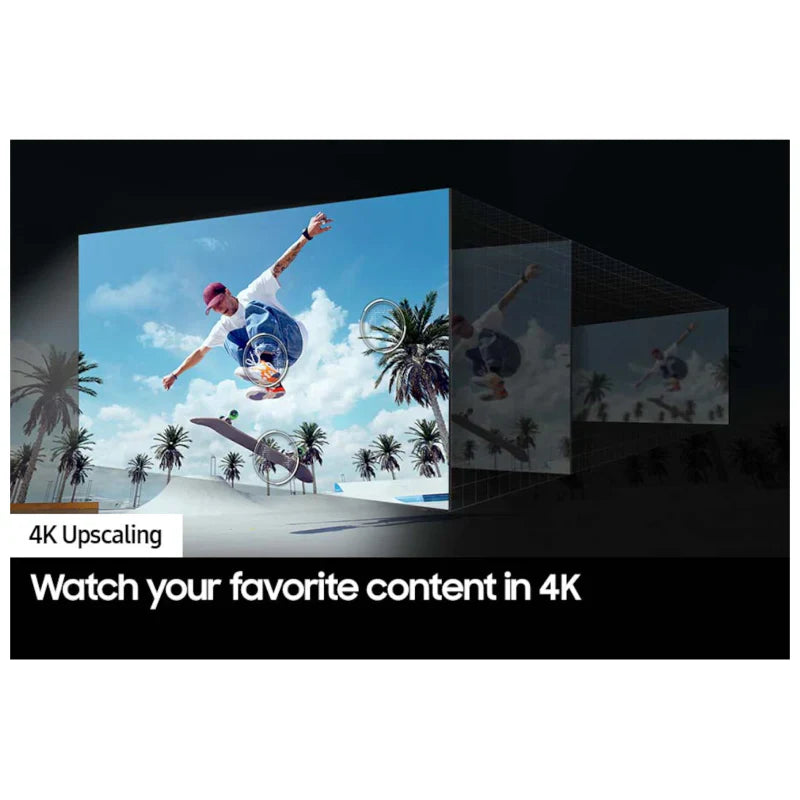 Samsung QLED QE1D 4K Smart TV (2024) - 75" QLED 4K / 50Hz / USB / HDMI / Ethernet / Black