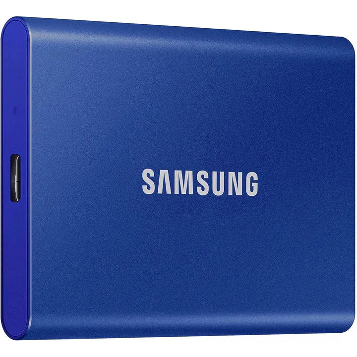 Samsung T7 1TB Portable SSD – USB 3.2 External Solid State Drive, Blue (MU-PC1T0H)