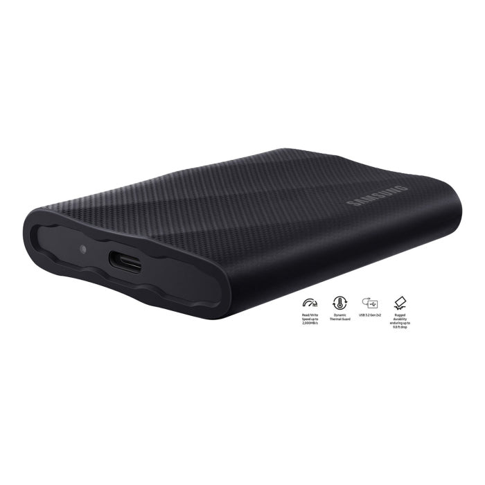 Samsung T9 2TB Portable SSD Up to 2000 MB/s Read Speed - Black