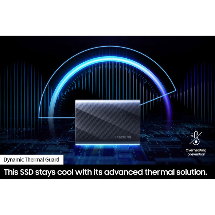 Samsung T9 2TB Portable SSD Up to 2000 MB/s Read Speed - Black