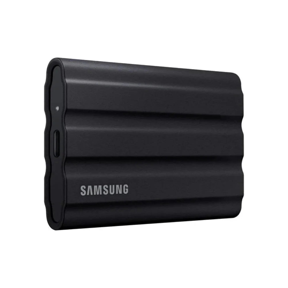 SAMSUNG 4TB External T7 Portable SSD Shield Black MU-PE4T0S