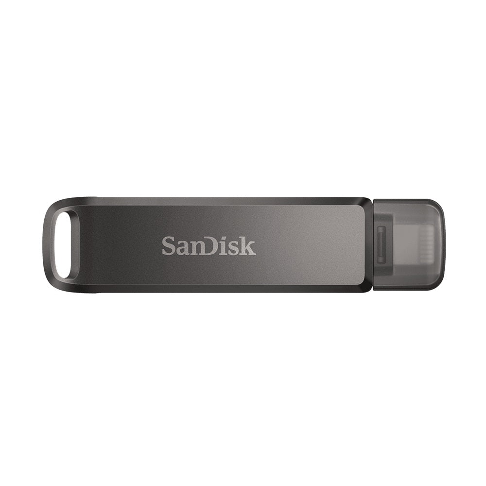 SanDisk 128GB iXpand Flash Drive Luxe, USB-C | Lightning iPhone, iPad