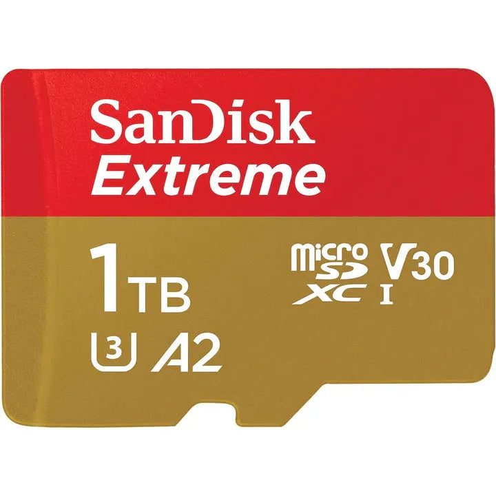 SanDisk 1TB Extreme MicroSD UHS-I Upto 190 MB/s Card-SDSQXAV-1T00-GN6MN