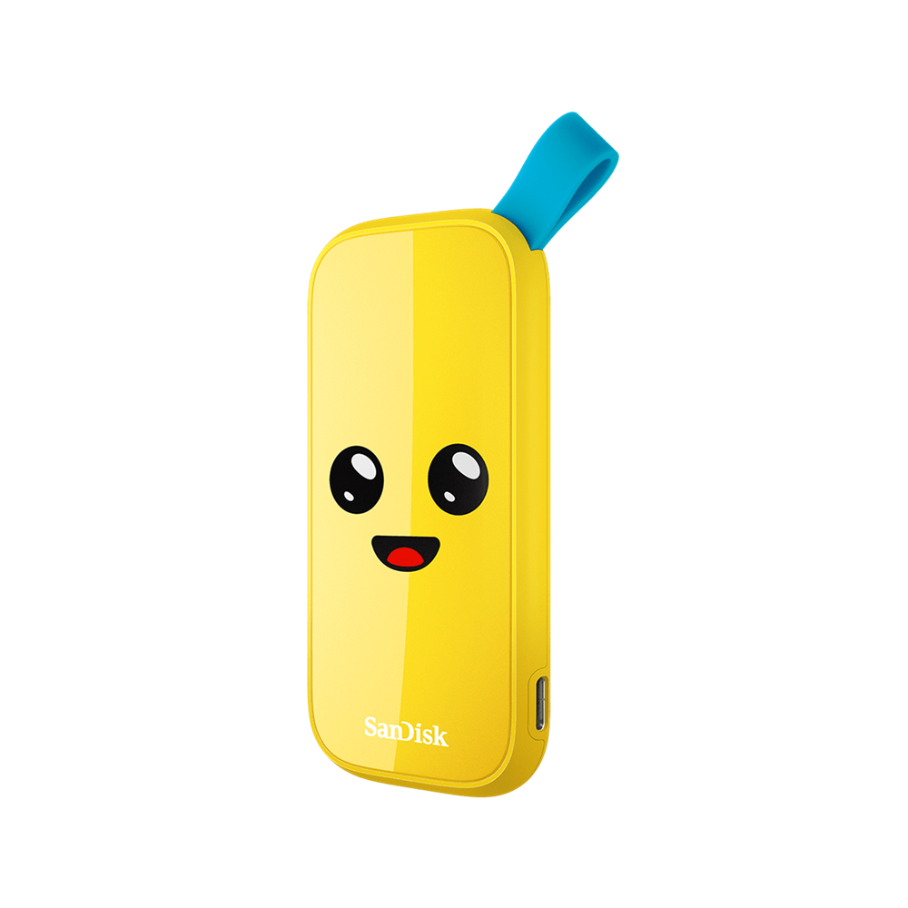 SanDisk 1TB Fortnite Portable SSD Peely Edition, 800MB/s