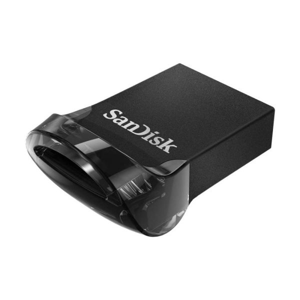 SanDisk Ultra Fit USB Flash Drive - 64GB / Up to 300MB/s / Black