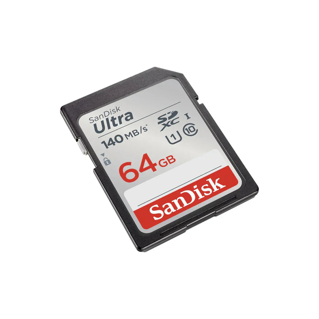 SanDisk 64GB Ultra SDXC UHS-I / Class 10 Memory Card, Speed Up to 140MB/s