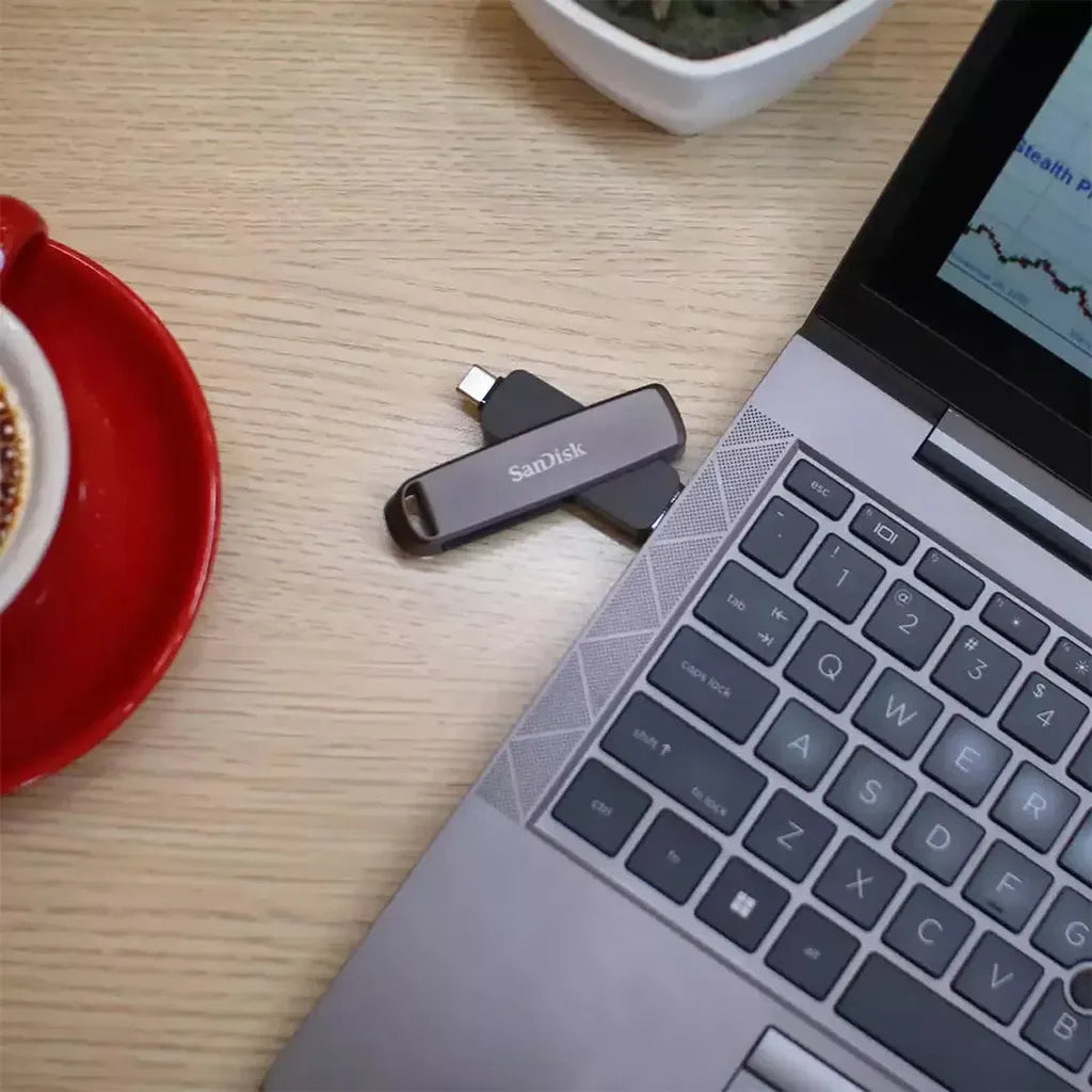 SanDisk Extreme PRO Dual Drive - 1TB / Up to 1000 MB/s / USB Type-C 3.2 Gen 2/USB Type-A 3.2 Gen 2