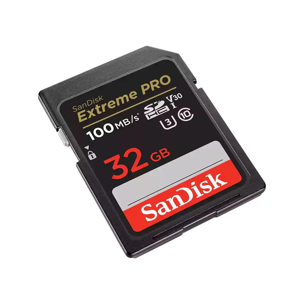 SanDisk Extreme PRO SDHC And SDXC UHS-I Card - 32GB / Up to 100 MB/s