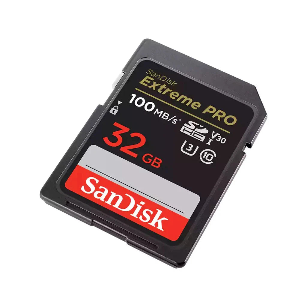 SanDisk Extreme PRO SDHC And SDXC UHS-I Card - 32GB / Up to 100 MB/s