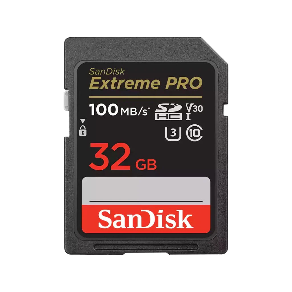 SanDisk Extreme PRO SDHC And SDXC UHS-I Card - 32GB / Up to 100 MB/s