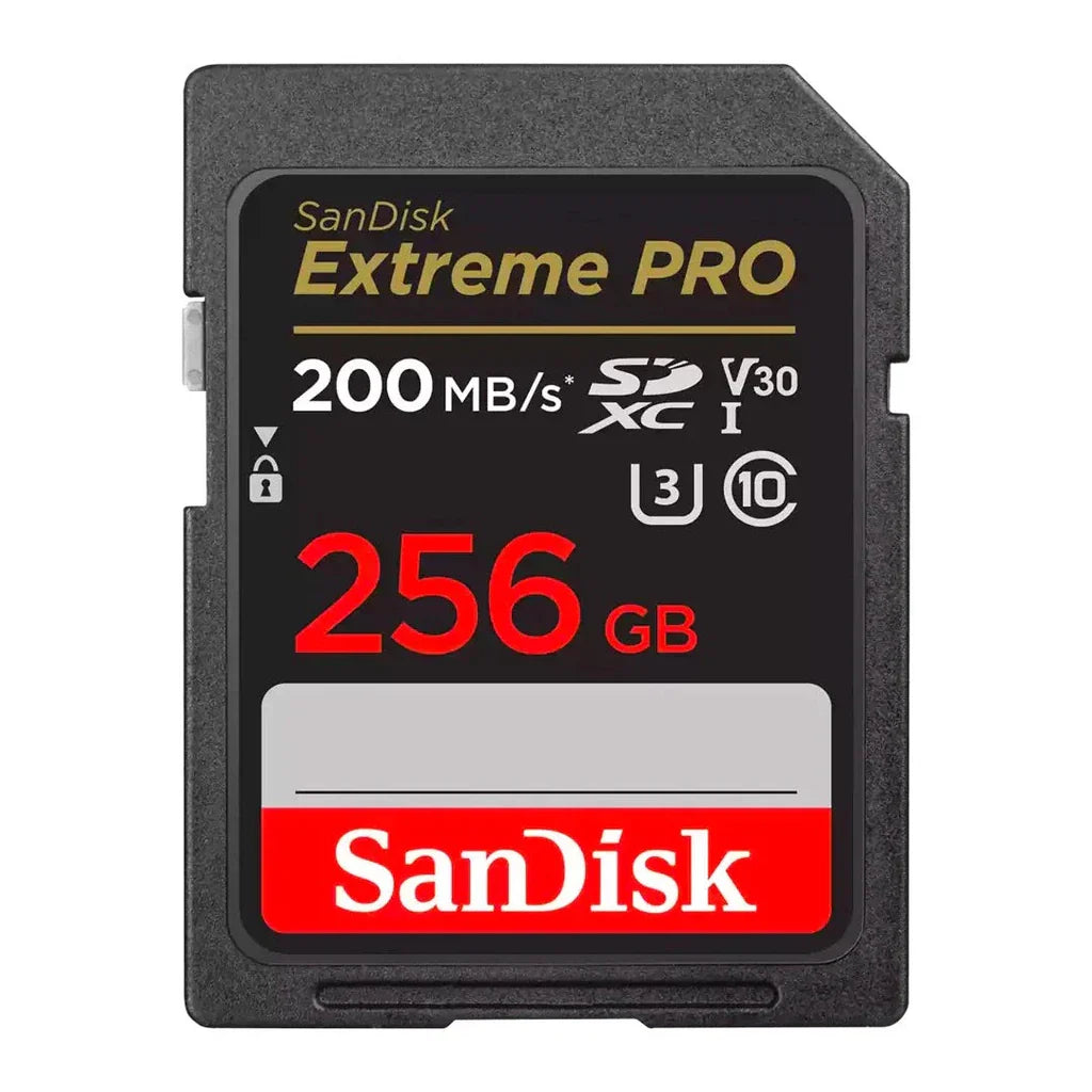 SanDisk Extreme PRO UHS-I MicroSD Card – 256GB/ 200MB/s