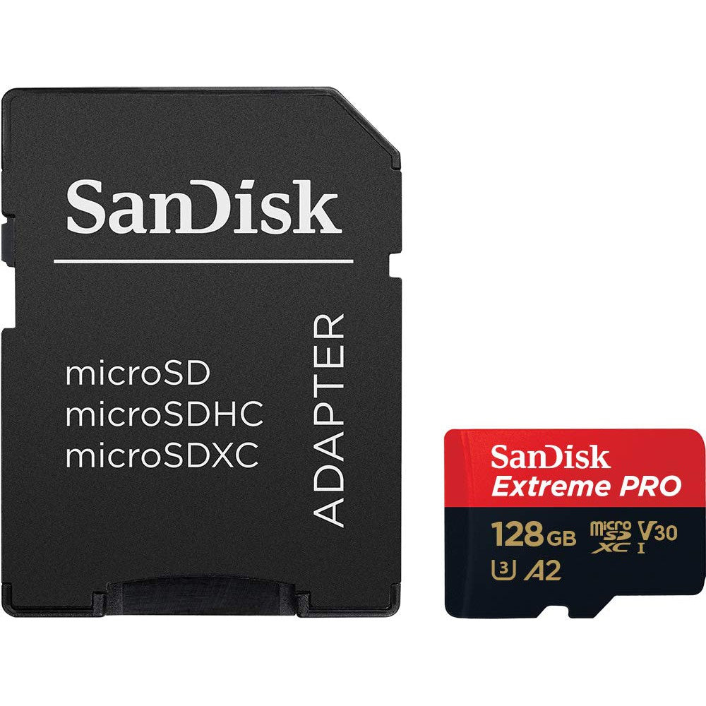 SanDisk Extreme PRO microSDXC UHS-I Card – 128GB / 200MB/s
