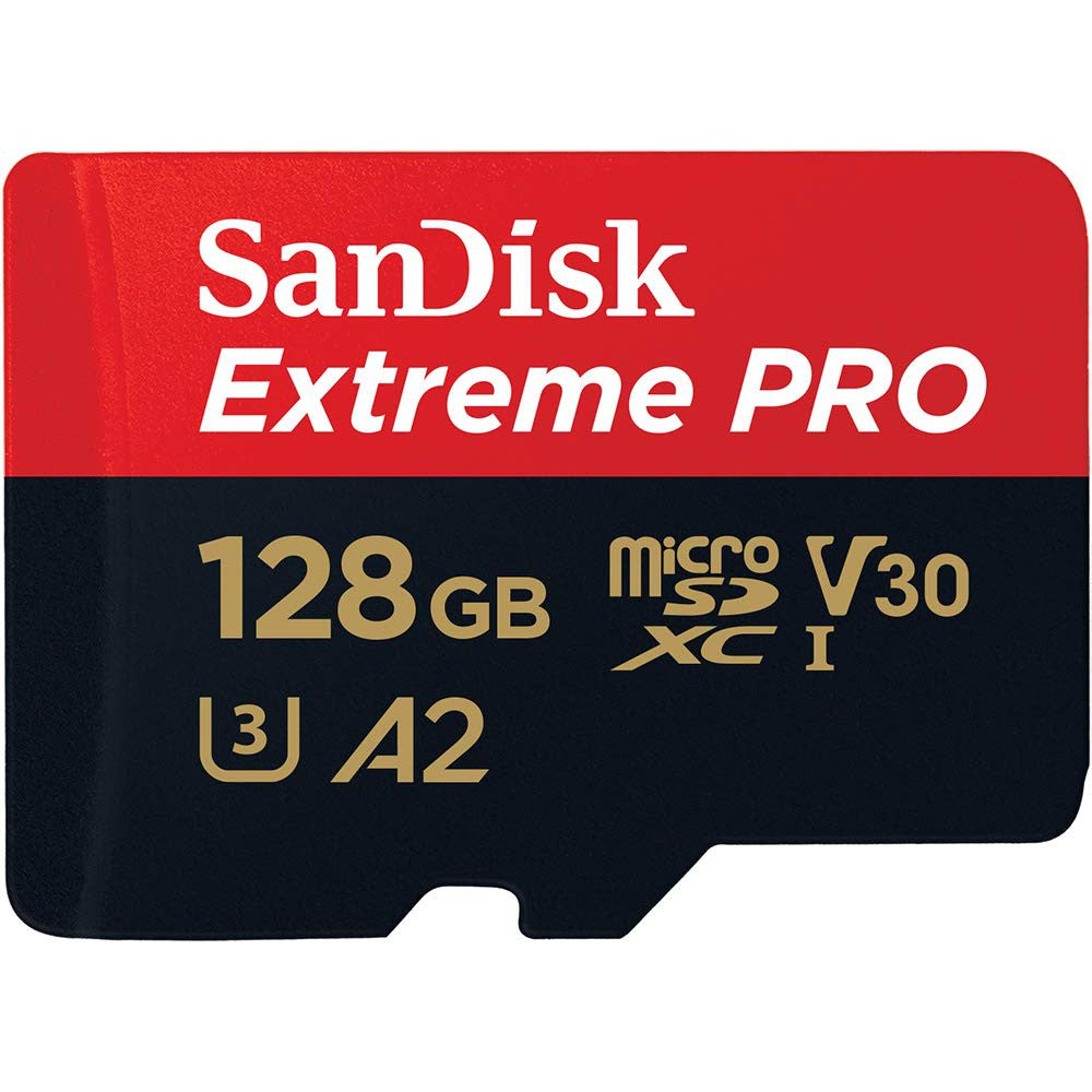 SanDisk Extreme PRO microSDXC UHS-I Card – 128GB / 200MB/s