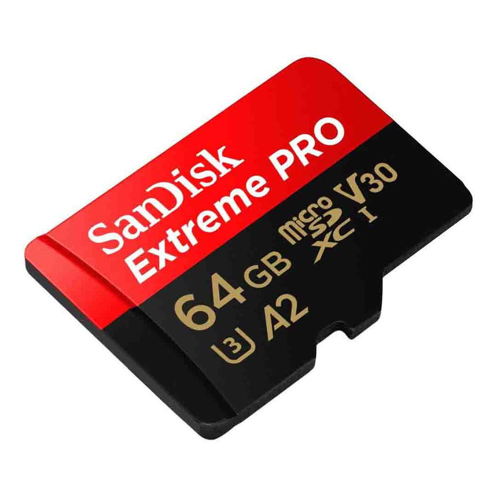 SanDisk Extreme PRO microSDXC UHS-I Card – 64GB / 200MB/s