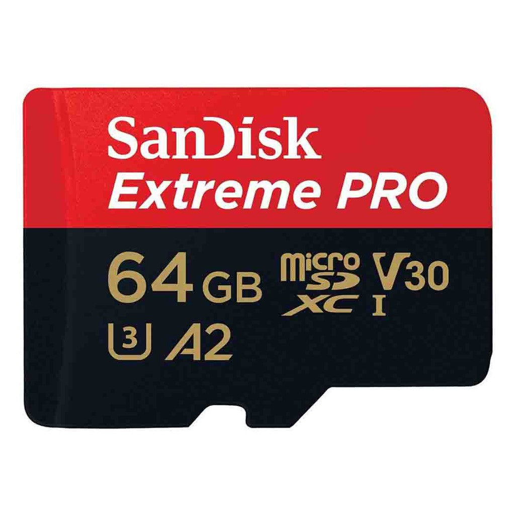 SanDisk Extreme PRO microSDXC UHS-I Card – 64GB / 200MB/s