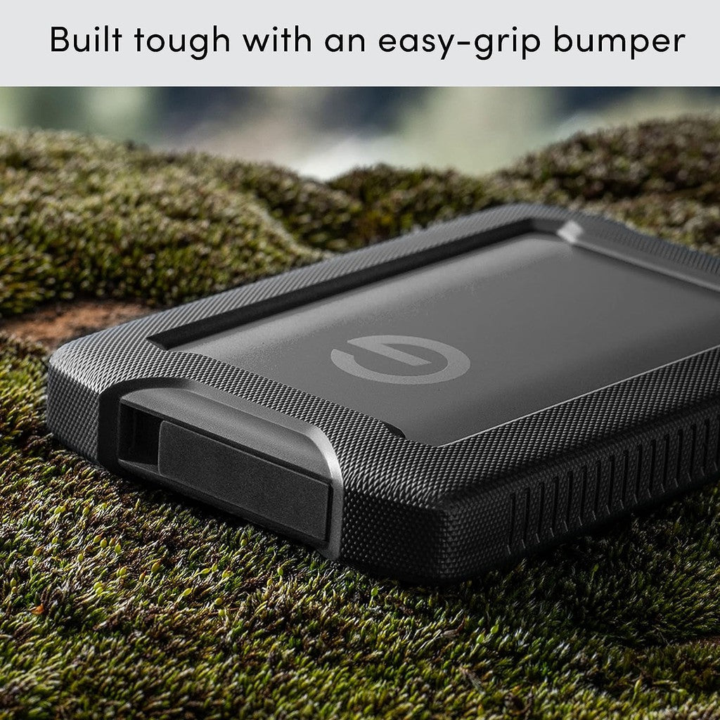 SanDisk Professional 2TB G-DRIVE ArmorATD - Rugged, Durable Portable External Hard Drive HDD, USB-C, USB 3.2 Gen 1