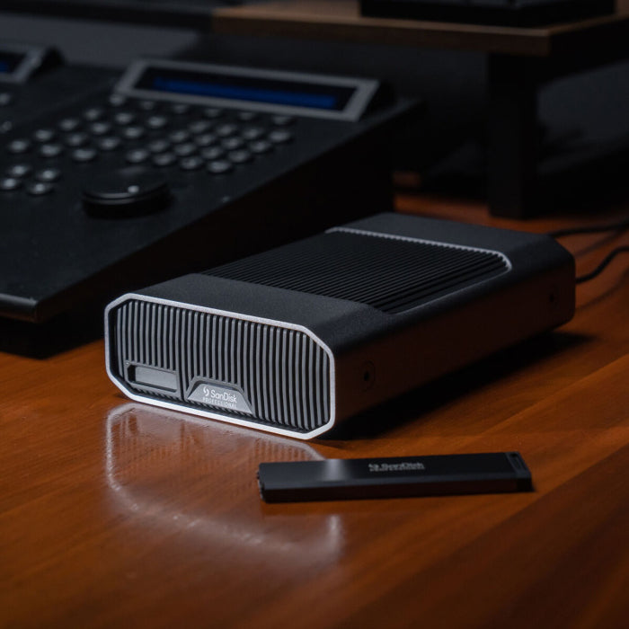 SanDisk Professional G-Drive Project 12TB Enterprise-Class Desktop Hard Drive, up to 250MB/s USB-C (10Gbps), USB 3.2 Gen 2