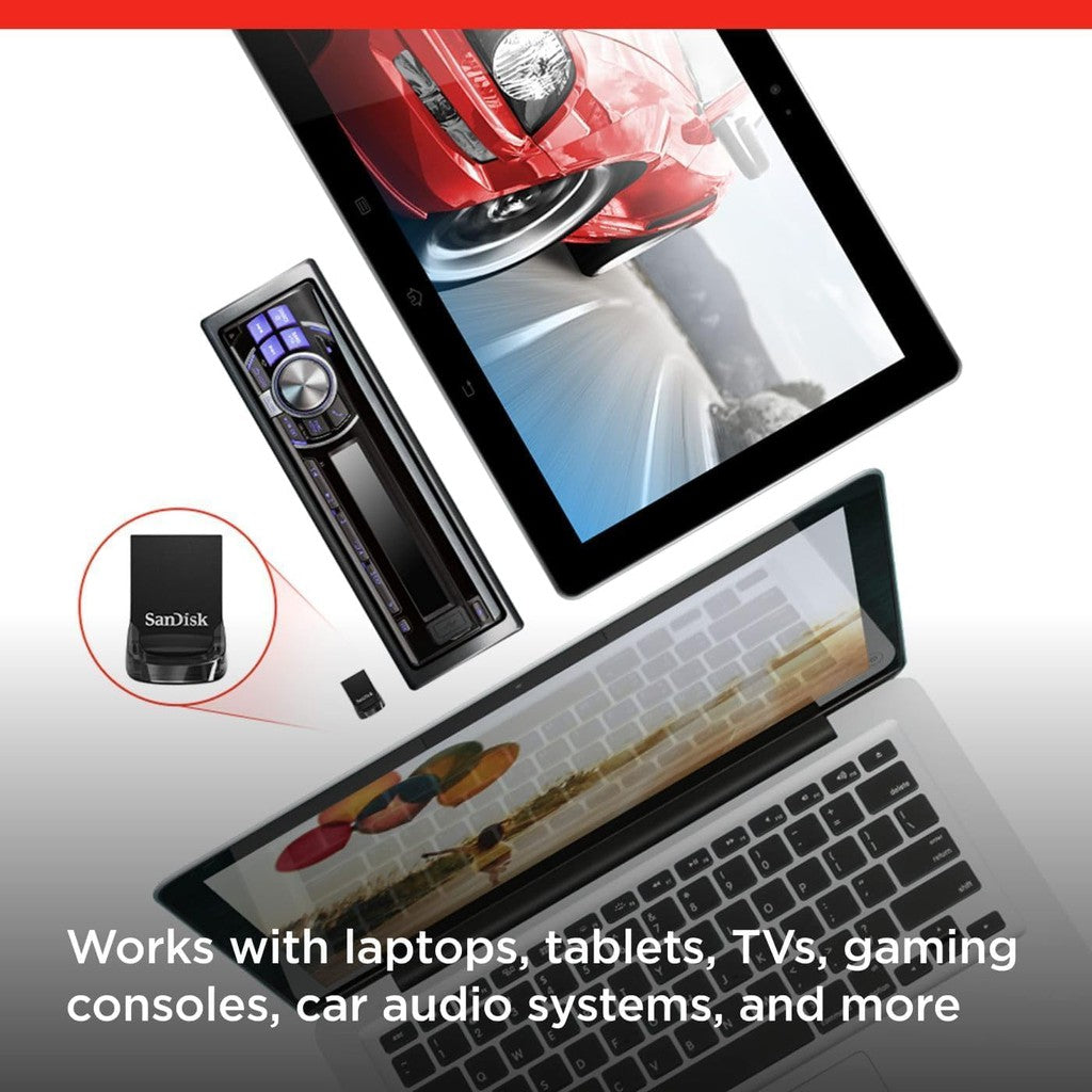 SanDisk Ultra Fit USB 3.2 Flash Drive - 256GB