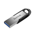 SanDisk Ultra Flair Flash Drive - 512GB / Up to 400 MB/s / USB 3.0 / Black and Silver