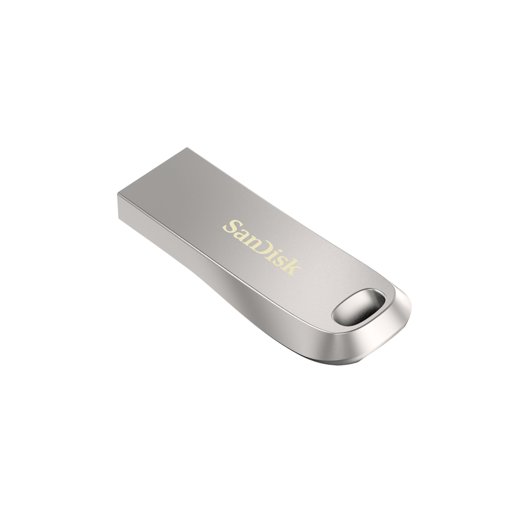 SanDisk Ultra Luxe Flash Drive - 256GB / Up to 400 MB/s / USB 3.2 Gen 1 / Silver