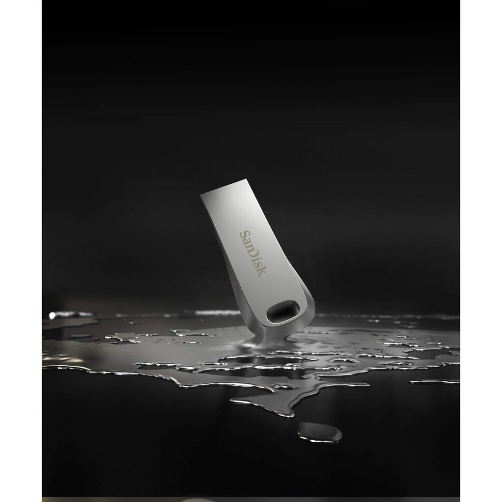 SanDisk Ultra Luxe Flash Drive - 512GB / Up to 400 MB/s / USB 3.2 Gen 1 / Silver