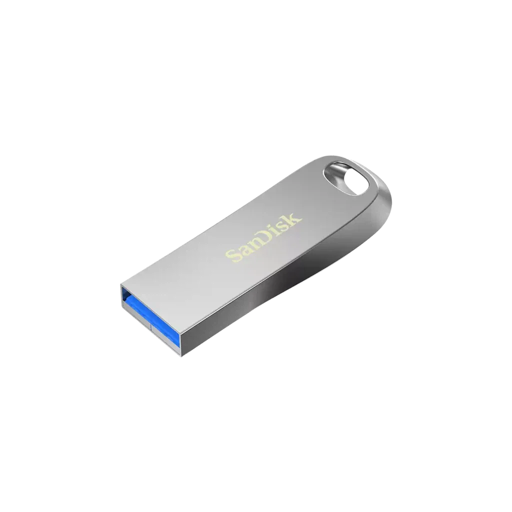 SanDisk Ultra Luxe Flash Drive - 32GB / Up to 150 MB/s / USB 3.2 Gen 1 / Silver