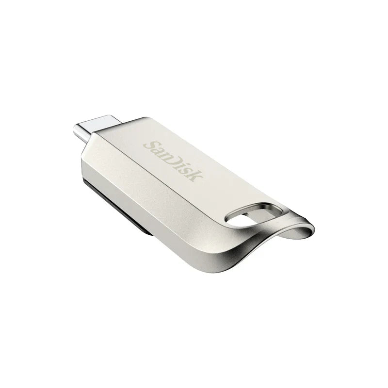 SanDisk Ultra Luxe USB-C Flash Drive - 1TB / Up to 400 MB/s / USB-C / USB 3.2 Gen 1 / Silver
