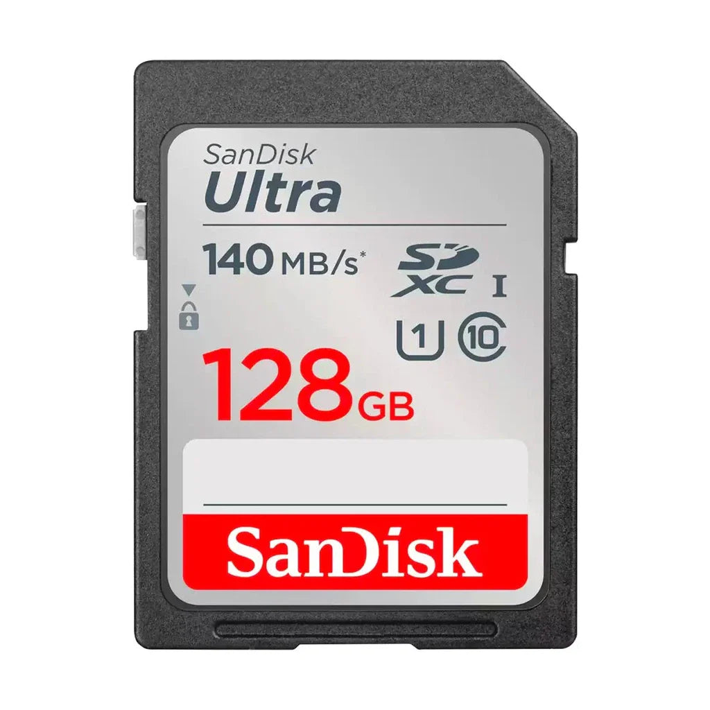 SanDisk Ultra SDHC UHS-I card and SDXC UHS-I card – 128GB/ 140MB/s