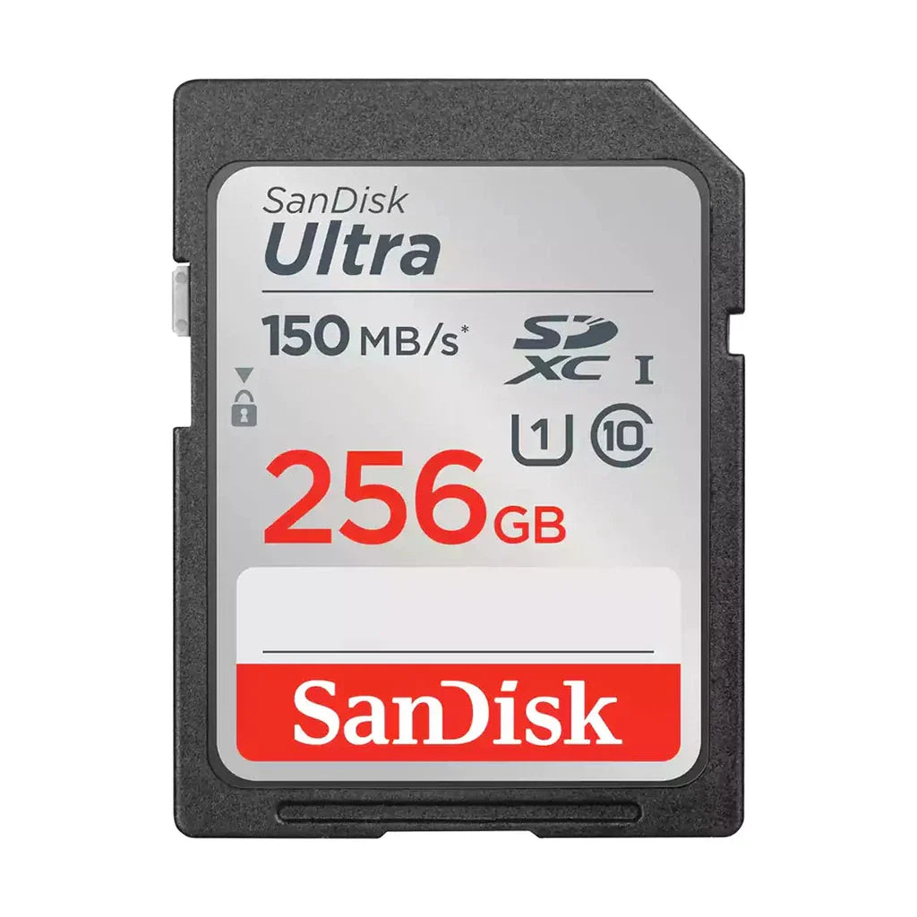 SanDisk Ultra SDXC UHS-I Memory Card - 256GB / Up to 150 MB/s