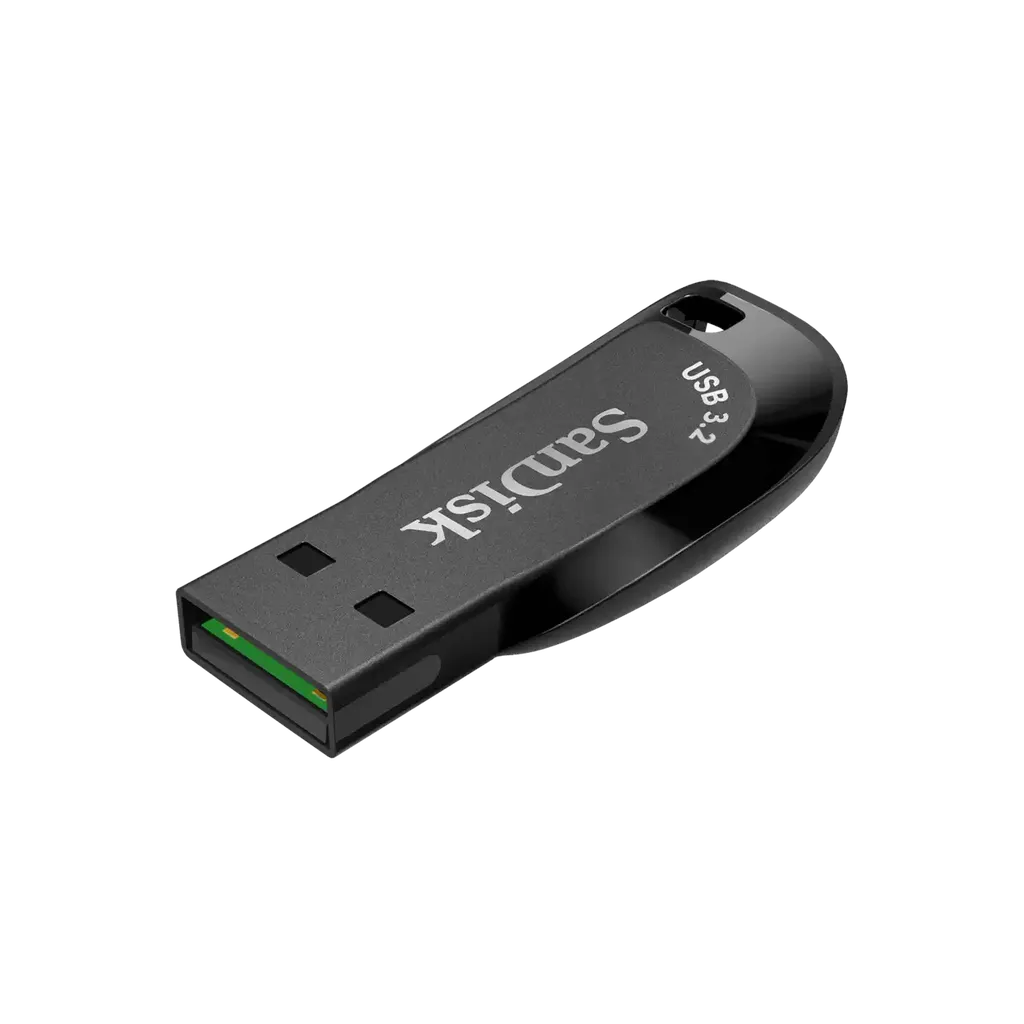 SanDisk Ultra Shift USB Flash Drive - 256GB / USB 3.2 Gen 1 / Up to 100MB/s / Black
