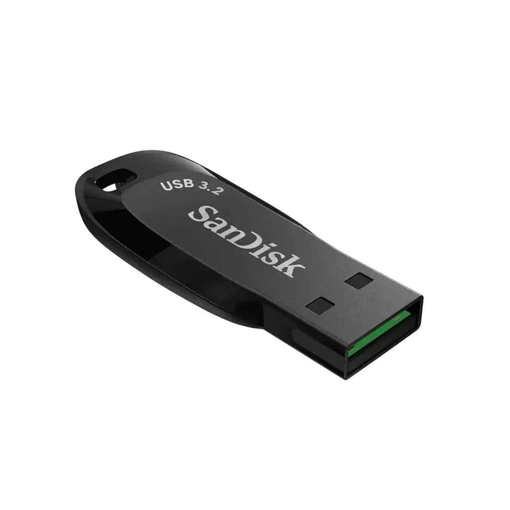 SanDisk Ultra Shift USB Flash Drive - 256GB / USB 3.2 Gen 1 / Up to 100MB/s / Black