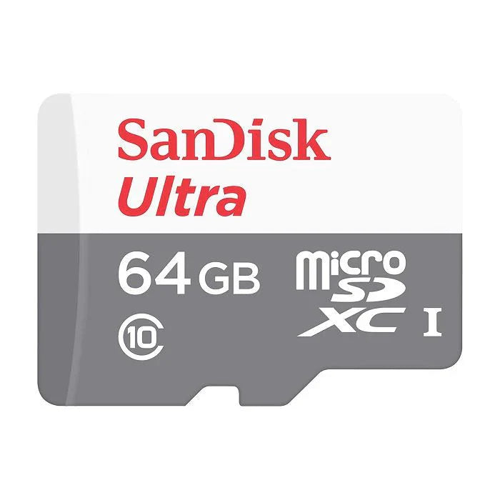 SanDisk Ultra microSDXC UHS-I Memory Card – 64GB/ 100MB/s