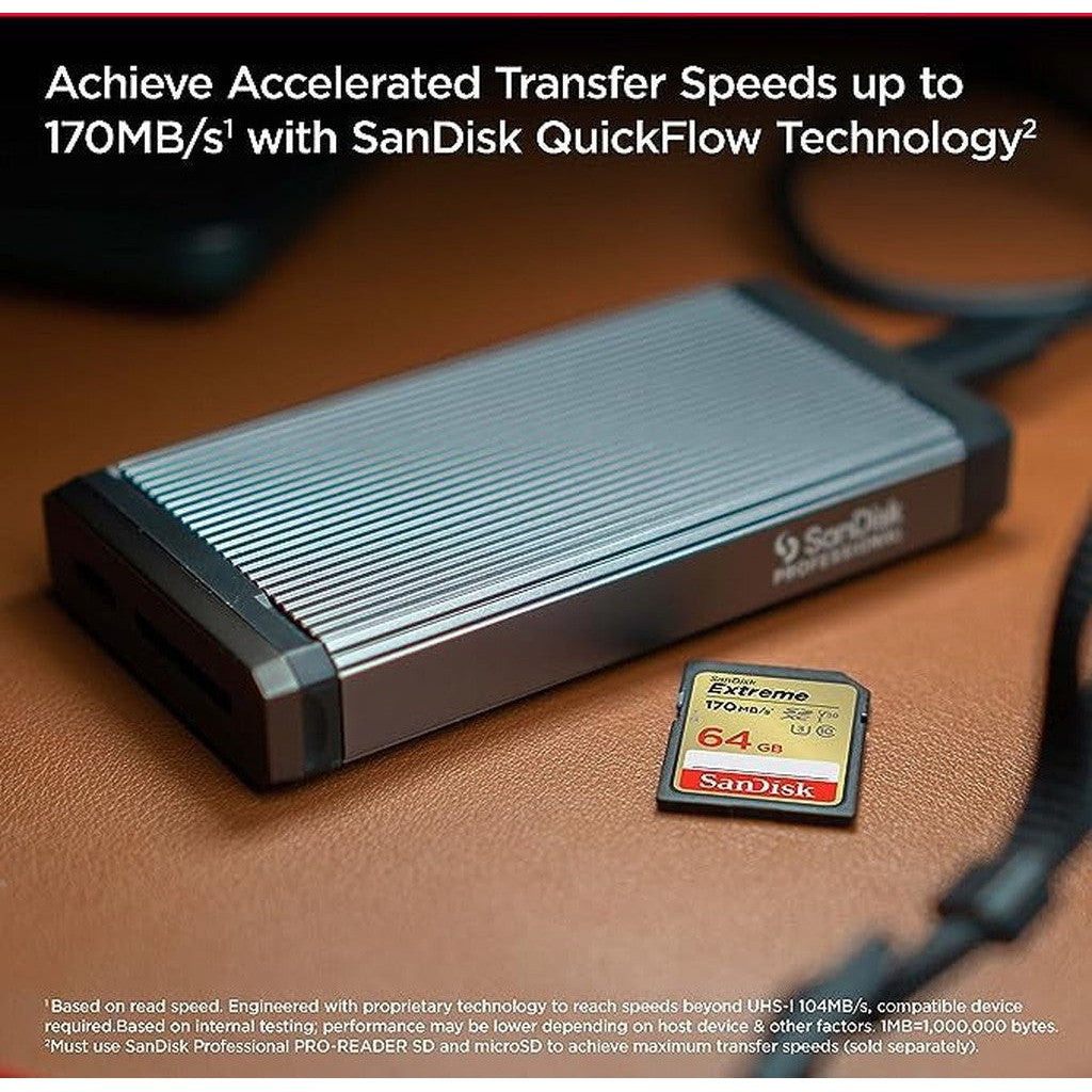 Sandisk Extreme Uhs-I Sdxc Memory Card (64 Gb)
