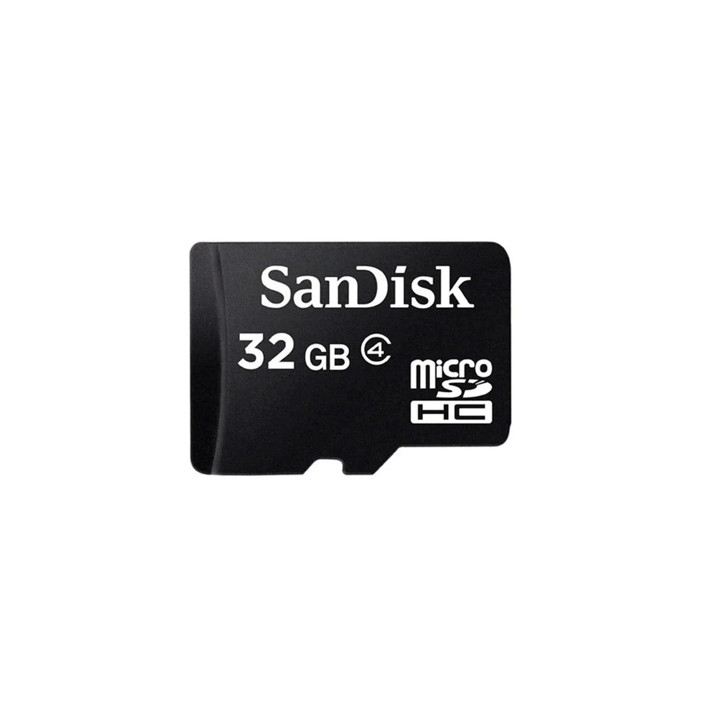 SanDisk MicroSD Card with Adapter - 32GB / MicroSDHC / Black