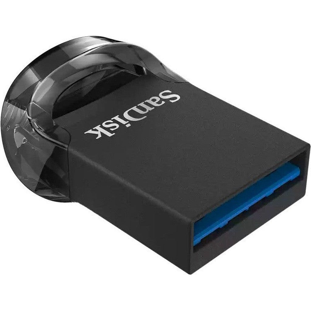 Sandisk Ultra Fit Usb 3.2 Flash Drive – 128Gb/ 400Mb/S/ Usb 3.2 Gen 1/ Black