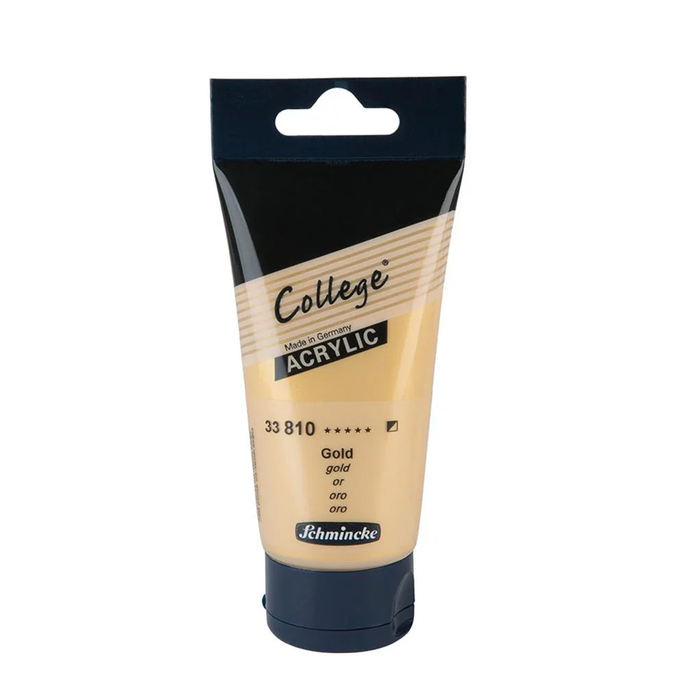 Schmincke College Acrylic Color, 200ml, Gold