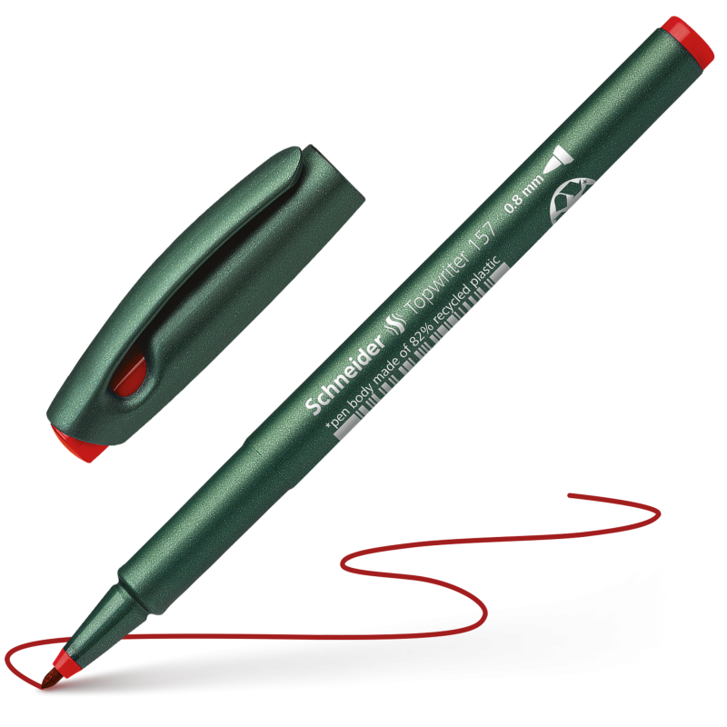Schneider Topwriter 157 Red 0.8mm